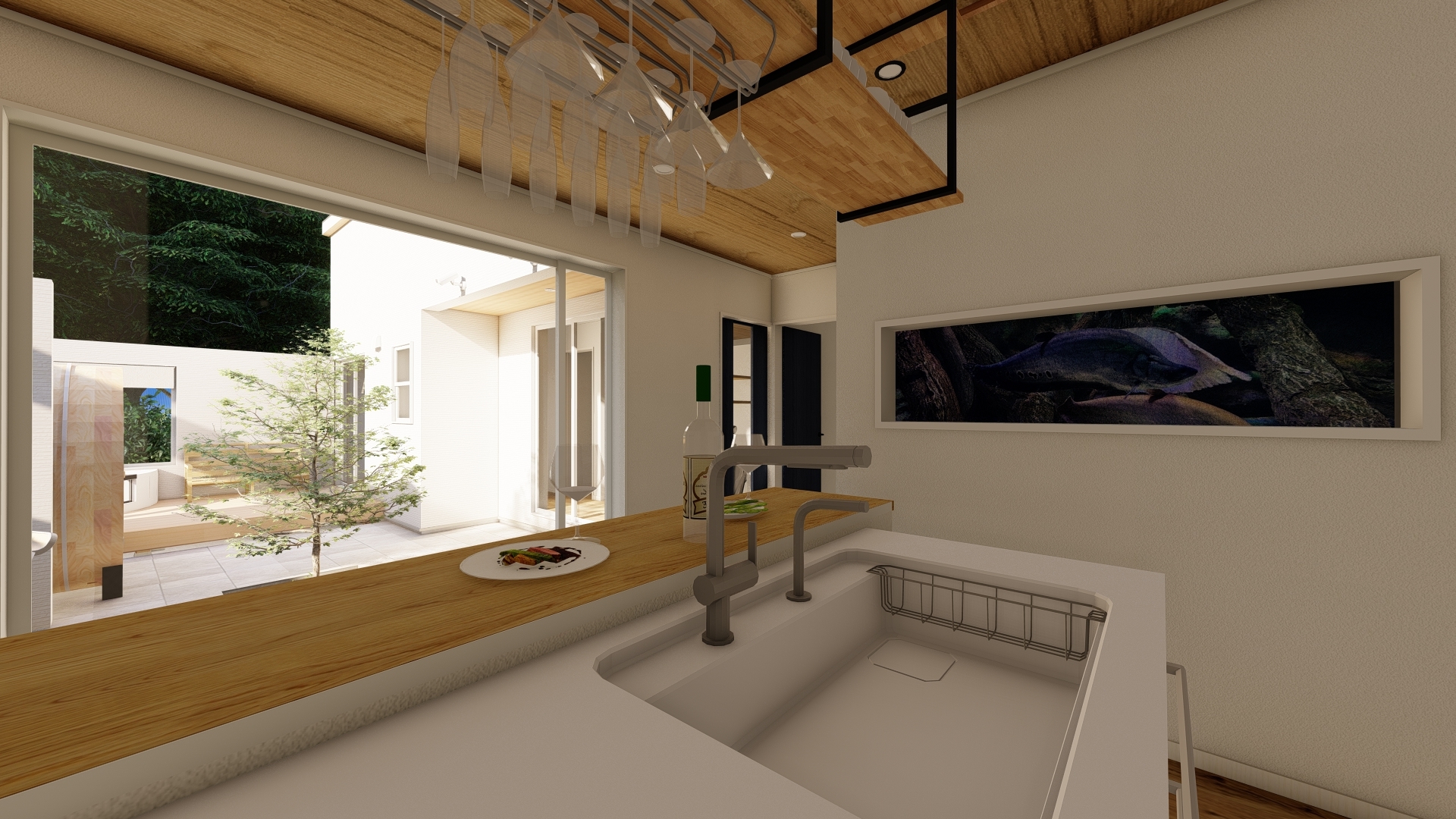 キッチンカウンター