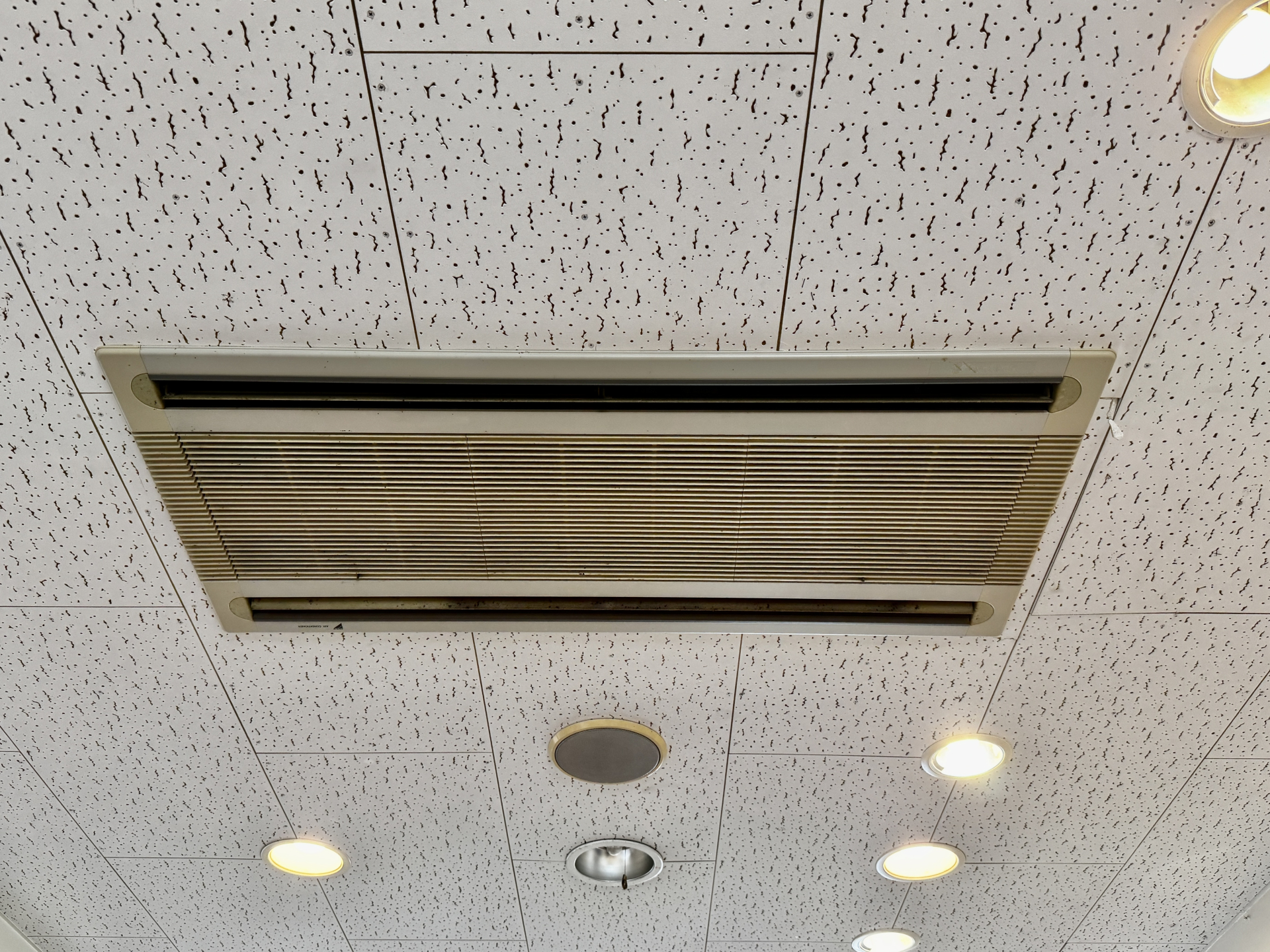 全館空調にカビ